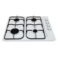 Варочная поверхность газовая 4-х конф. LIBERTON LHG 6540-01 (590х520хh95) (Материал корпуса Металл , Цвет корпуса белый) в Армянске от производителя 