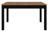 Стол обеденный Loft STO (мдф, лдсп-дуб вотан, черный (Black Red White (БРВ)) ) в Армянске от производителя в интернет магазине Планета Комфорта Стол обеденный Loft STO (мдф, лдсп-дуб вотан, черный (Black Red White (БРВ)) ) в Армянске от производителя