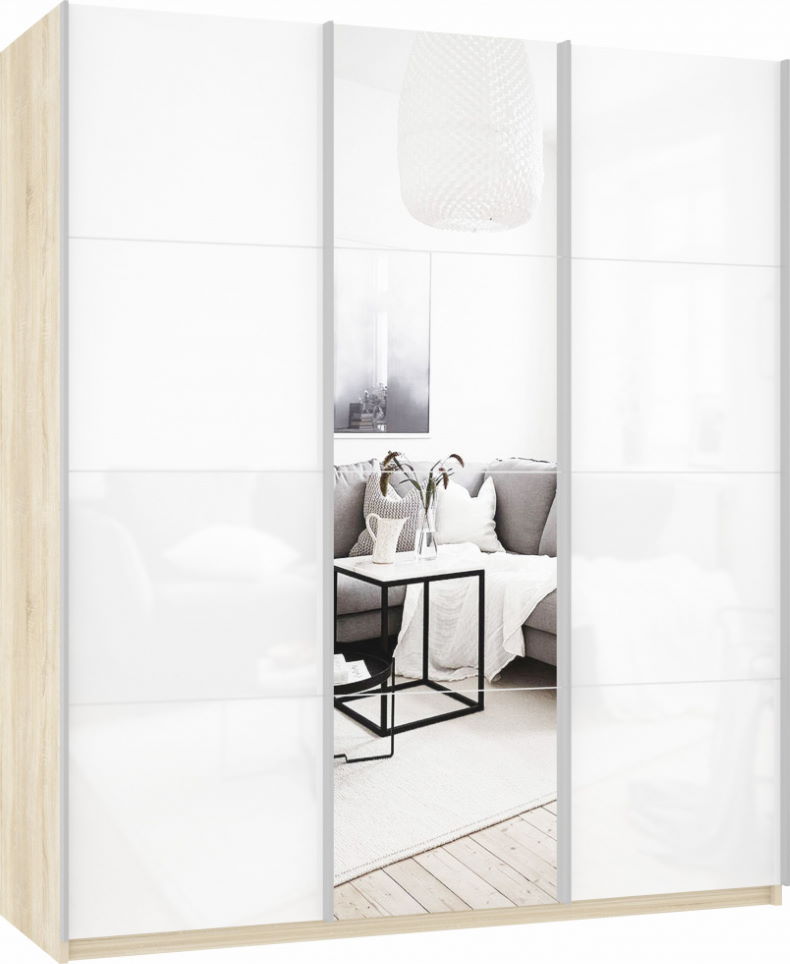 Фото Шкаф-купе Прайм (2,1 - 3 двери) от производителя Мебельная компания Е1 в Армянске по цене 48&nbsp;840 ₽