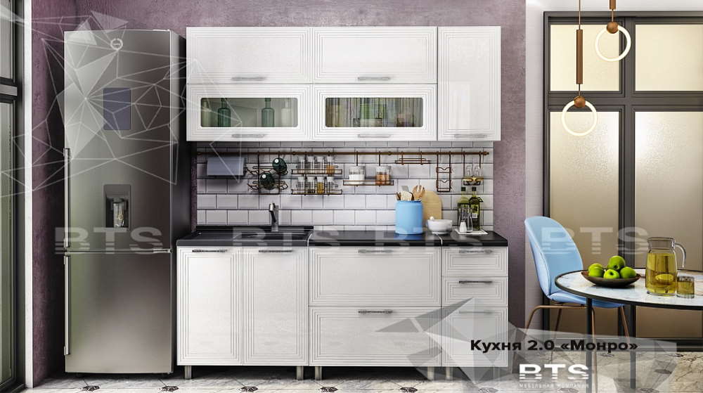 Фото Кухня Монро (2,0) от производителя БТС  в Армянске по цене 38 040 ₽