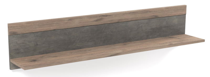 Фото Полка навесная Денвер Д-7 от производителя СБК в Армянске по цене 3&nbsp;120 ₽