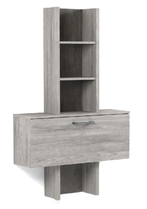 Надстройка к тумбе малой Денвер Д-6 (риббек серый-камень темный (СБК) ) Надстройка к тумбе малой Денвер Д-6 (риббек серый-камень темный (СБК) )