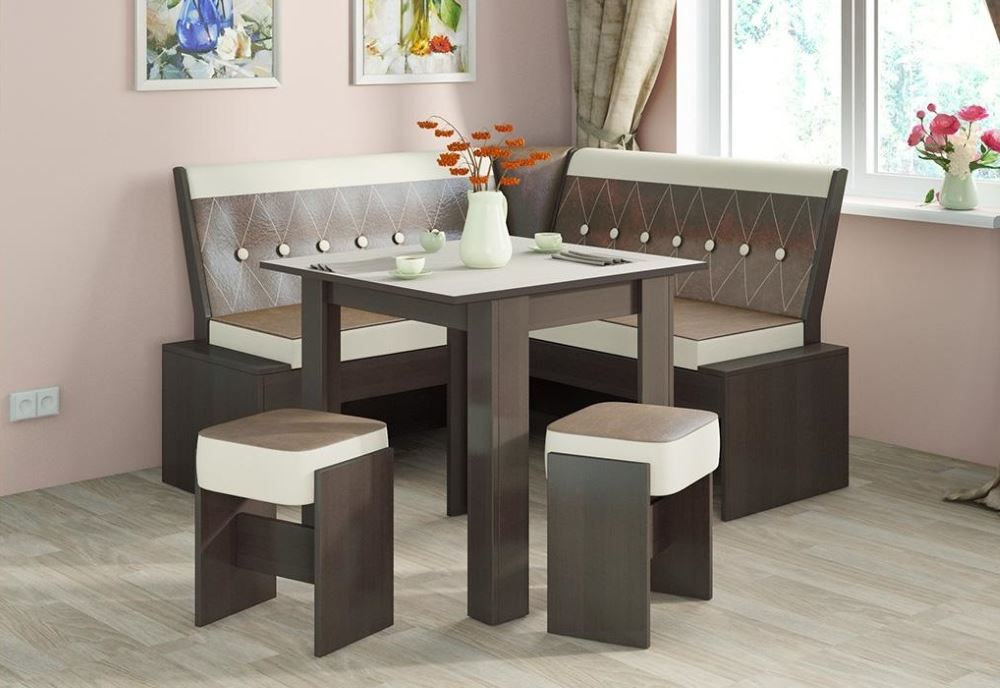 Фото Кухонная лавка Кантри мини от производителя ТриЯ в Армянске по цене 13 960 ₽