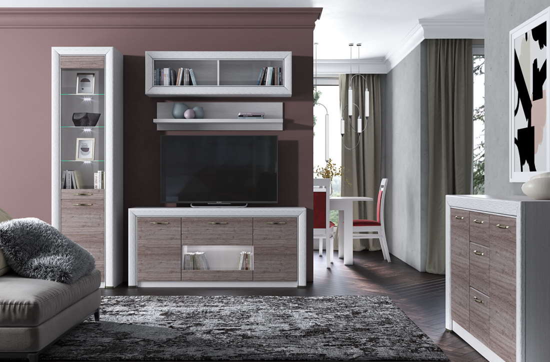 Фото Тумба RTV 1V2D1S Оливия (Olivia) в Армянске по цене 18 710 ₽ от производителя Анрэкс, код товара 2000002191513 шт Фото Тумба RTV 1V2D1S Оливия (Olivia) от производителя Анрэкс в Армянске по цене 18 710 ₽