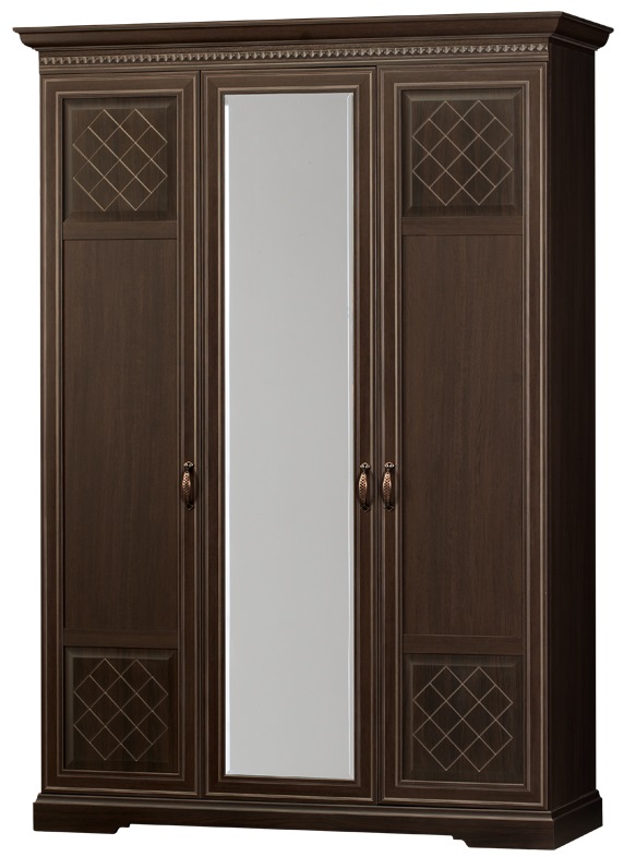 Фото Шкаф Парма 800 (154) трехдверный от производителя Яна в Армянске по цене 69 550 ₽