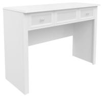 Стол туалетный Грация (лдсп, мдф-белый,  белый (Браво-мебель) ) в Армянске от производителя 