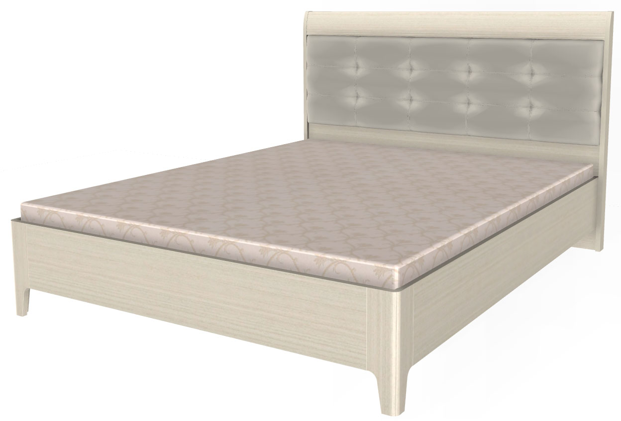 Фото Кровать двуспальная Камелия КР-2073 (СМ 160х200) с ламельным основанием от производителя Лером в Армянске по цене 35&nbsp;510 ₽
