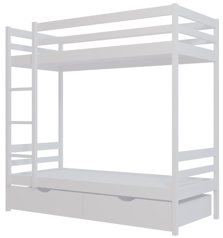 Фото Кровать двухъярусная №1 (СМ 80х190) с основанием в Армянске по цене 28 620 ₽ от производителя Фант-мебель, код товара 2000002085904, 2000002085911, 2000002085928, 2000002085935 шт Фото Кровать двухъярусная №1 (СМ 80х190) с основанием от производителя Фант-мебель в Армянске по цене 28 620 ₽