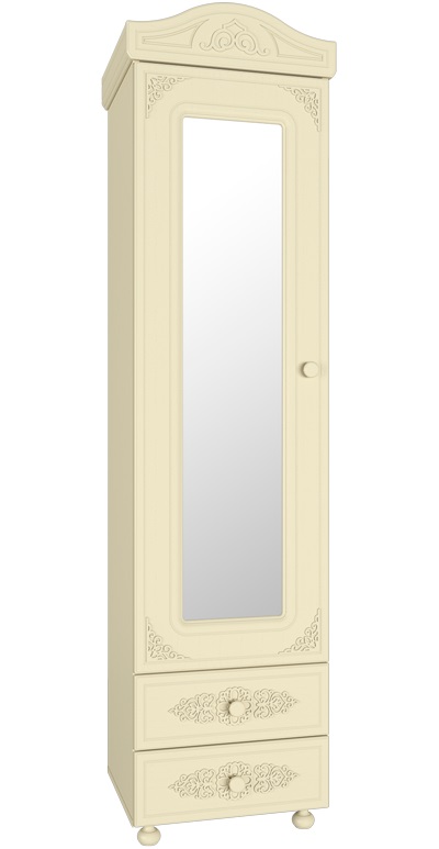 Фото Шкаф-пенал Ассоль плюс АС-1 с зеркалом от производителя Компасс в Армянске по цене 28&nbsp;310 ₽