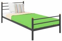 Фото metallicheskie-krovati кровать односпальная милана plus (см 90х190) трубка металл производитель Милсон