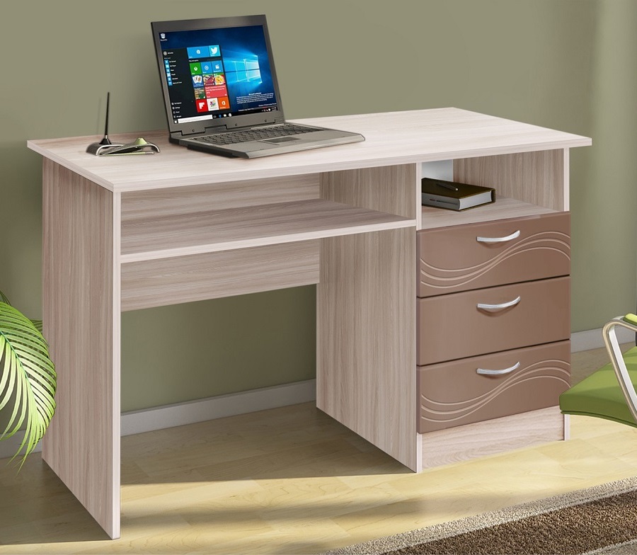 Фото Стол письменный Бриз МДФ от производителя Диал в Армянске по цене 5 440 ₽