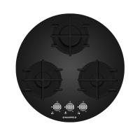 Варочная поверхность газовая 3-х комф. MGHG 53 19 (520х520) (Материал Стеклокерамика , Цвет Черный) в Армянске от производителя 