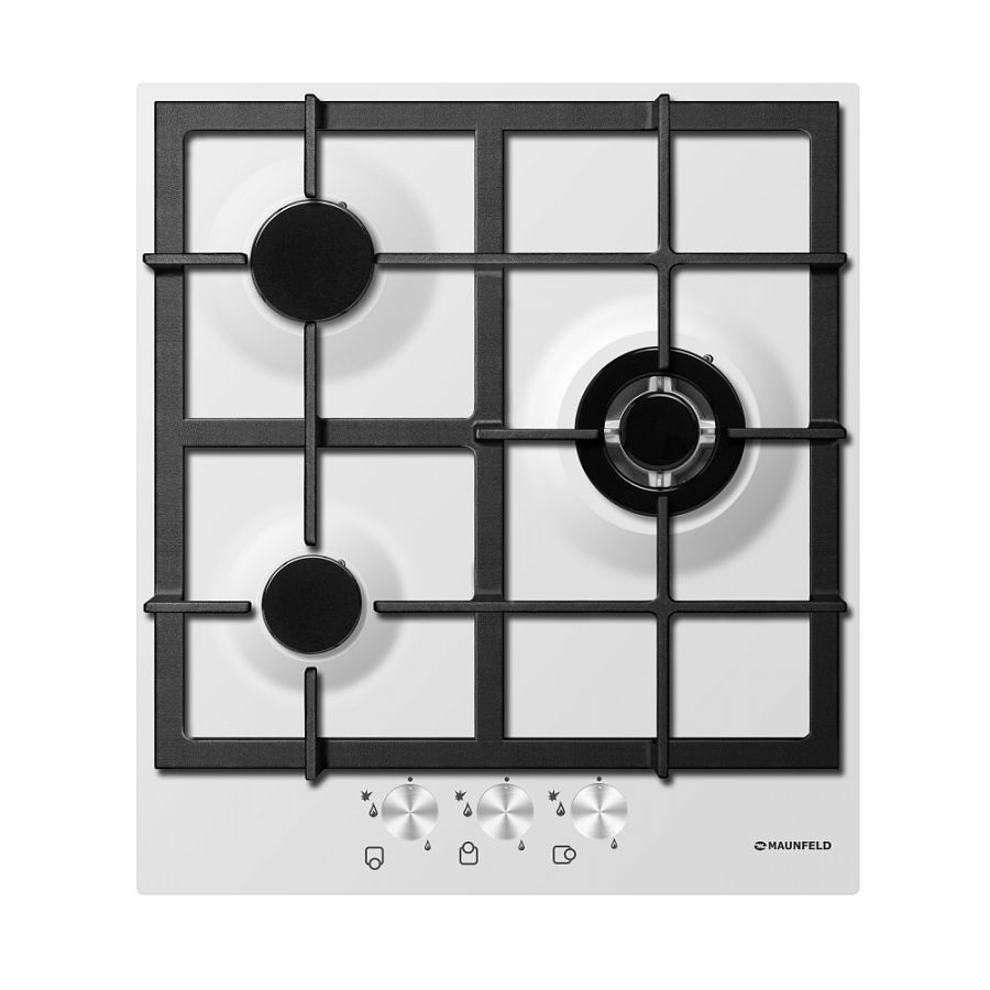 Фото Варочная поверхность газовая 3-х комф. MGHE 43 71 (450х520) от производителя Maunfeld в Армянске по цене 15 450 ₽