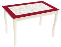 Фото  стол обеденный стиль 2 ажур iv производитель Мебель из стекла