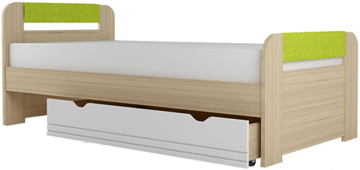 Фото Кровать односпальная Стиль 900.3 (СМ 90х200) с основанием  от производителя Аквилон в Армянске по цене 19&nbsp;840 ₽