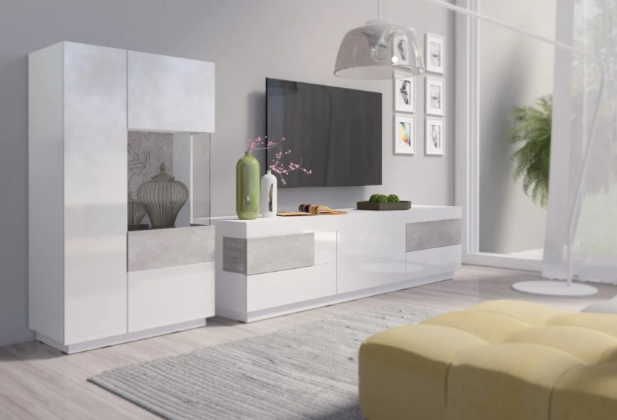 Фото Стенка typ 15 Silke от производителя Helvetia в Армянске по цене 85&nbsp;100 ₽