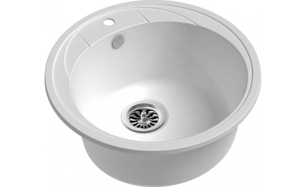 Фото Мойка Ewigstein elegant R45 (ГР 484х484хh195) (шир.ящ.min 450) от производителя Ewigstein в Армянске по цене 5 950 ₽