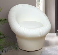 Банкетка (кожзам) (кожзам, каркас скрытый, светлый  (Марибель) ) в Армянске от производителя 