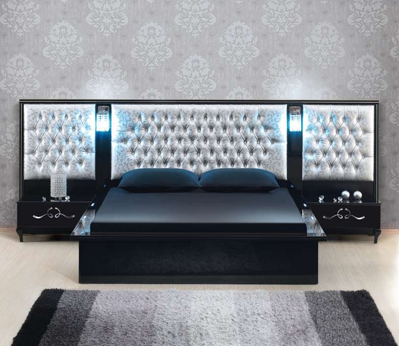 Фото Кровать двухспальная Авангард (ГР 1900х2100хh1340) (СМ 1600х2000) от производителя  в Армянске по цене 58 520 ₽