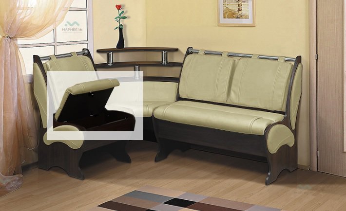 Фото Кухонный уголок ДКУ-2/2 от производителя Марибель в Армянске по цене 17 310 ₽