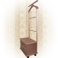 Тумбочка с вешалкой Верона Премиум (бук)