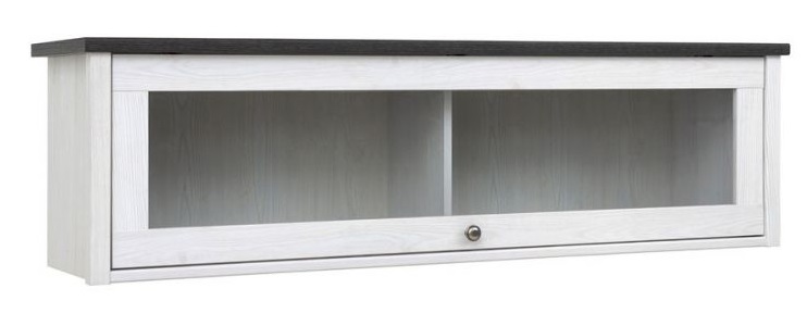 Фото Полка-витрина Порто SFW1W от производителя Black Red White (БРВ) в Армянске по цене 10 470 ₽