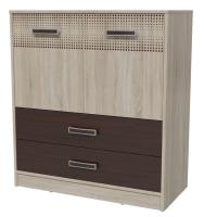 Комод комбинированный Румба (венге-дуб сонома (Гранд Кволити) ) в Армянске от производителя 