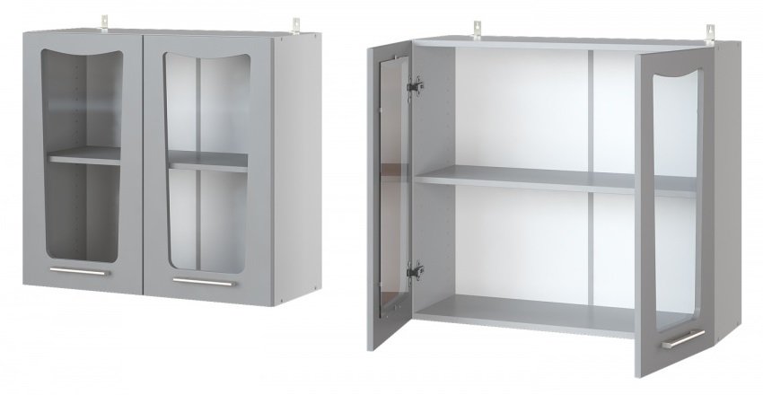 Фото Кухня Парма шкаф навесной АВ-80 от производителя Леко в Армянске по цене 6&nbsp;660 ₽