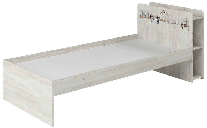 Фото Кровать односпальная Поло (СМ 90х200) с основанием от производителя Регина в Армянске по цене 8 990 ₽