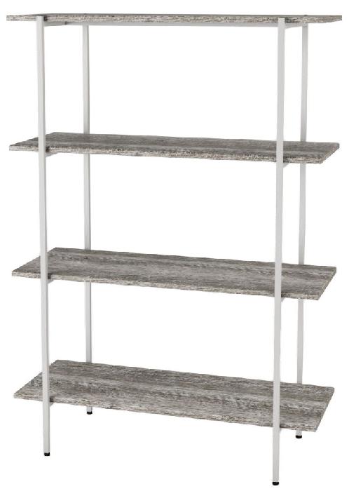 Стеллаж Атлантик 1275 (дуб графит-черный   (Калифорния) ) Стеллаж Атлантик 1275 (дуб графит-черный   (Калифорния) )