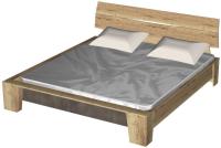 Фото dvuspalnye-krovati кровать двуспальная стреза new (см 160х200) без основания производитель СБК