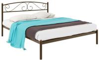 Кровать двуспальная Вероника (СМ 140х200) трубка металл в интернет магазине Планета Комфорта Фото metallicheskie-krovati кровать двуспальная вероника (см 140х200) трубка металл производитель Милсон