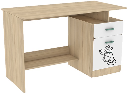 Фото Стол письменный Кот 17 от производителя Аквилон в Армянске по цене 13&nbsp;920 ₽