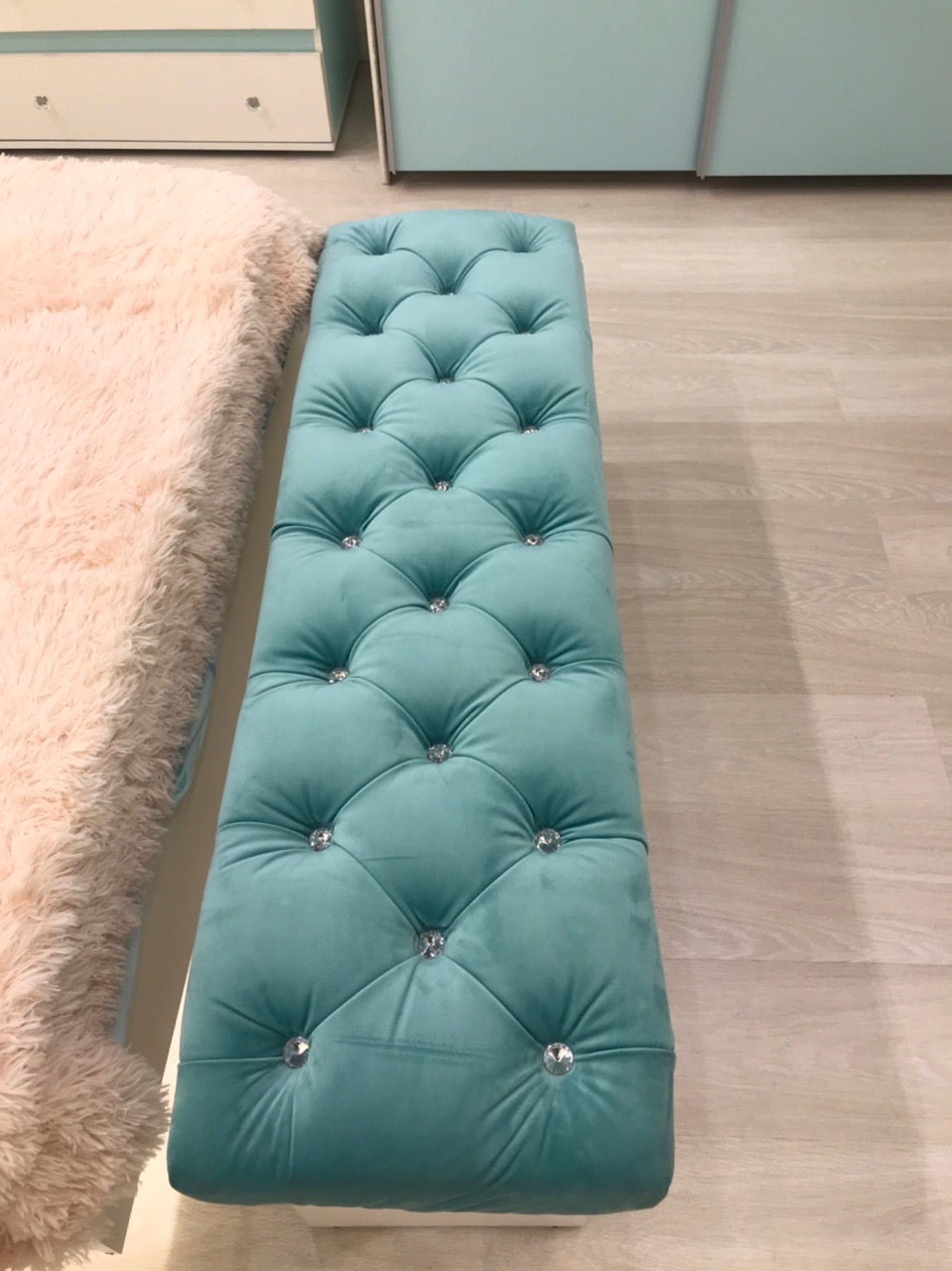 Фото Банкетка Тифани ПФ-01 от производителя Мебелони в Армянске по цене 8&nbsp;540 ₽