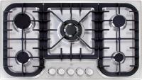 Варочная поверхность газовая 5-и комф. PG-910 (860х510) (Материал Металл , Цвет Металлик) в Армянске от производителя в интернет магазине Планета Комфорта Варочная поверхность газовая 5-и комф. PG-910 (860х510) (Материал Металл , Цвет Металлик) в Армянске от производителя