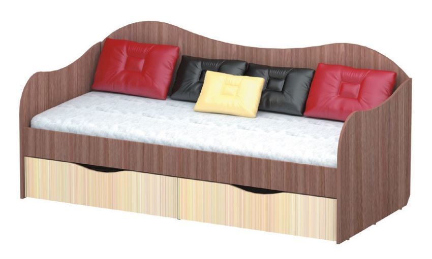 Фото Кровать односпальная Бокс (СМ 90х200) от производителя Пирамида в Армянске по цене 11 880 ₽