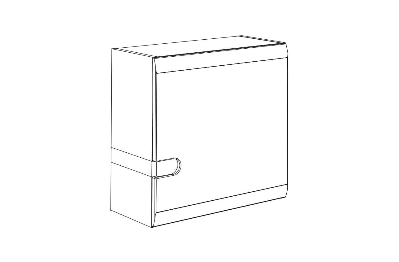 Фото Шкаф навесной 1D/TYP65 Линате (Linate) от производителя Анрэкс в Армянске по цене 9&nbsp;840 ₽