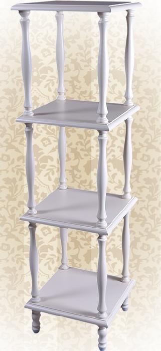 Этажерка Монте 4  (слоновая кость (Верона) ) Этажерка Монте 4  (слоновая кость (Верона) )