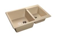 Мойка Granfest GF-P780К (ГР 780х510хh200) (шир.ящ.min 800) (Цвет мойки черный) в Армянске от производителя 