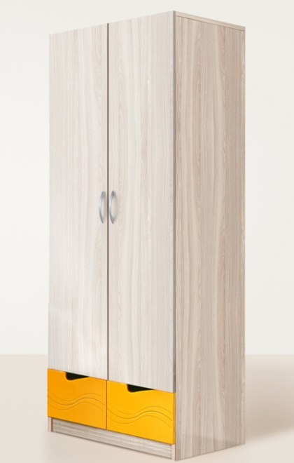 Фото Шкаф Бриз МДФ (90) двухдверный  от производителя Диал в Армянске по цене 9&nbsp;520 ₽