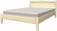Фото derevyannye-krovati кровать двуспальная карина-7 (см 140х200) без основания с универсальными царгами производитель Браво-мебель