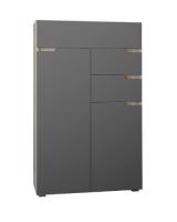 Комод комбинированный Анталия  (дуб сонома-белый софт (Горизонт) ) в Армянске от производителя 