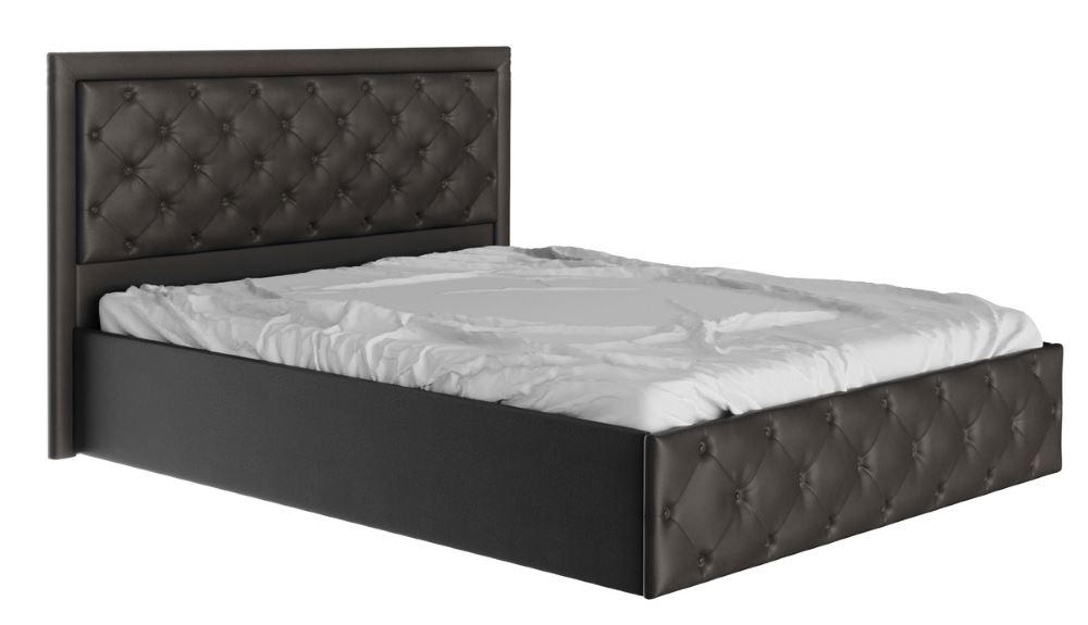 Фото Кровать двуспальная Мишель (СМ 160х200) с подъемным механизмом (пуговицы) от производителя Бон-мебель в Армянске по цене 33&nbsp;480 ₽