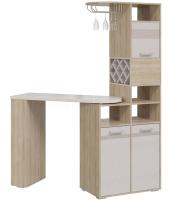 Шкаф-перегородка Барс (дуб ривьера-лен (Гранд Кволити) ) в Армянске от производителя 