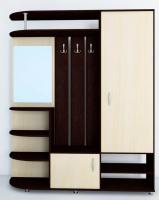 Прихожая набор-комплект ПР-Кармен правая (1325х358хh2060) в интернет магазине Планета Комфорта prikhozhie-nabory-komplekty прихожая набор-комплект пр-кармен правая (1325х358хh2060) производитель Сенатор