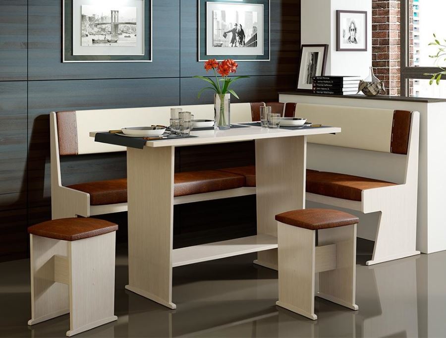 Фото Кухонный уголок-комплект Амиго  от производителя ТриЯ в Армянске по цене 13&nbsp;600 ₽