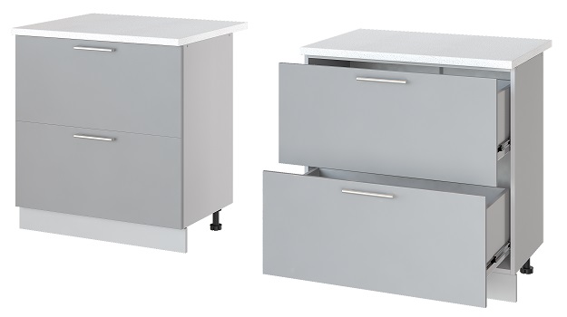 Фото Кухня Бронкс стол-рабочий Н-82 от производителя Леко в Армянске по цене 8&nbsp;800 ₽