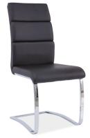 Стул Signal H456 ( Обивка стула:экокожа , хром, черный (Signal) ) в Армянске от производителя 