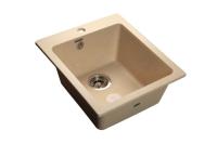 Мойка Granfest GF-P505 (ГР 430х505хh200) (шир.ящ.min 400) (Цвет мойки черный) в Армянске от производителя 