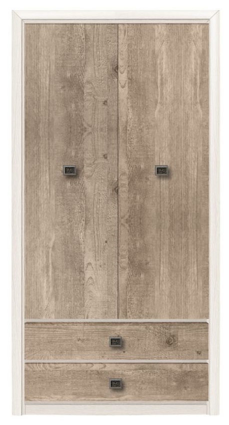 Фото Шкаф Коен SZF2D2S (104) двухдверный от производителя Black Red White (БРВ) в Армянске по цене 28&nbsp;400 ₽